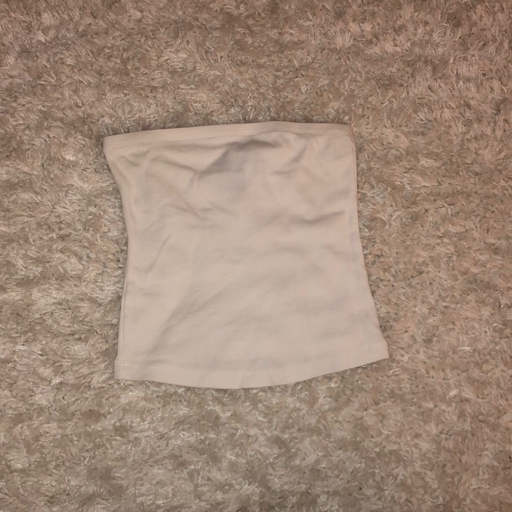 White tube top